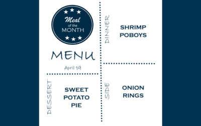 April Meal of the Month